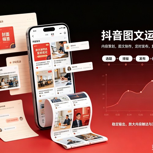 井陉抖音图文代运营服务